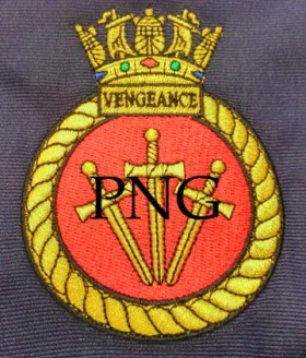 HMS Vengeance Embroidered Cummerbund